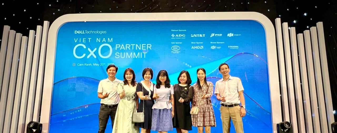 NT&T Solution was the Platinum sponsor for Dell Technologies Viet Nam Partner Summit 2022
