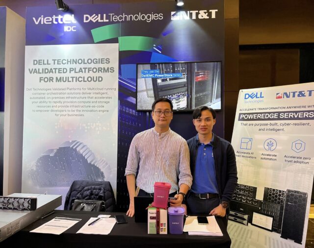 NT&T và Dell Technologies là nhà tài trợ vàng cho sự kiện Viettel IDC Data Center & Cloud Infrastructure (DCCI)